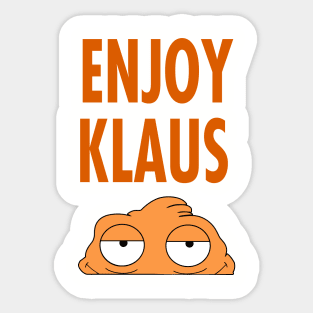 Enjoy Klaus Sticker